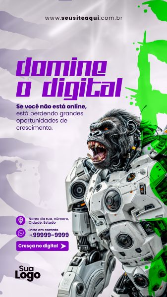 STORY AGÊNCIA DE MARKETING DIGITAL PSD EDITÁVEL Baixar Design