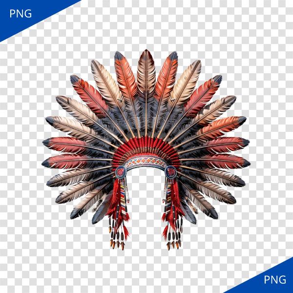 COCAR DE ÍNDIO NATIVO PNG